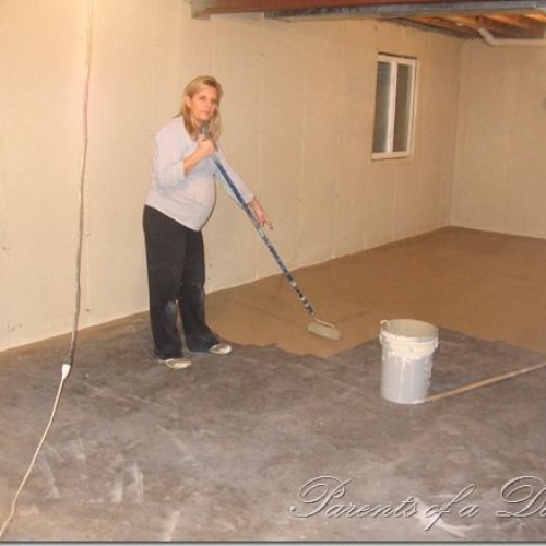 basement painting